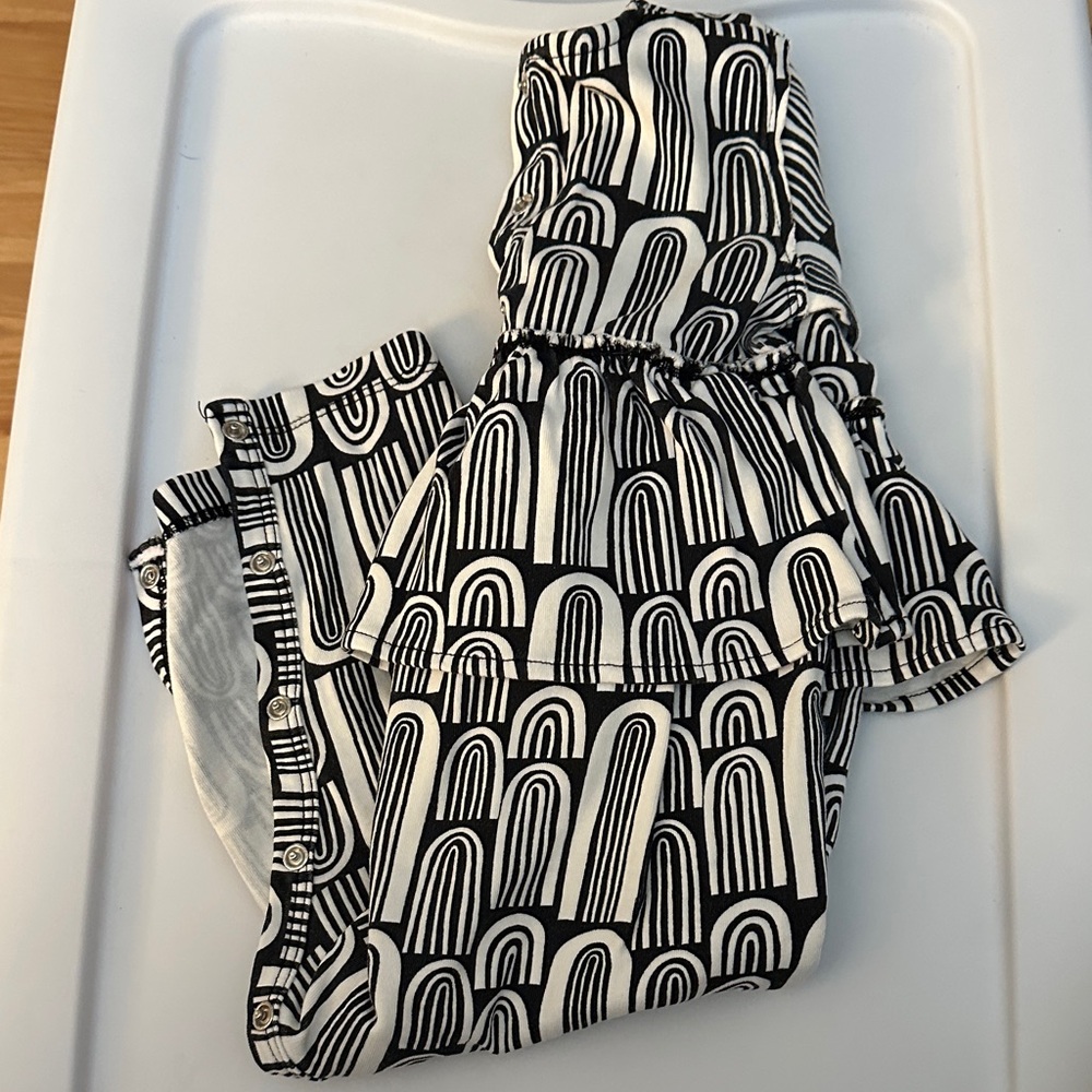 Stylish Kate Quinn  Black and White Kids Bottoms